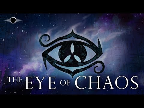 Eye of Chaos Dice - Nebula Polyhedral Set
