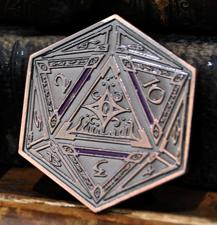 the copper star of azathoth coin