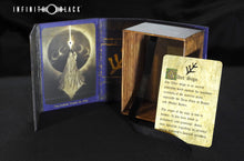 blue Elder Sign deck box with lore card