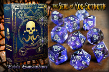 Seal of Yog-Sothoth Elder Dice - Mythic Cobalt Transcendence Edition