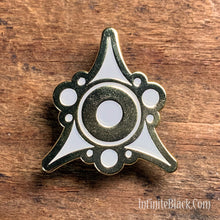 Sigil of the Dreamlands Pin - Gold and White Enamel