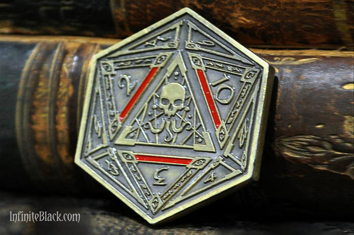 Seal of Yog-Sothoth d2 Coin