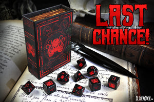 Kickstarter Exclusive Brand of Cthulhu Doom Edition Dice Giveaway!