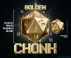 Golden Chonk d20