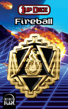 Fireball Black d2 Coin