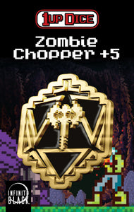 Zombie Chopper Black d2 Coin