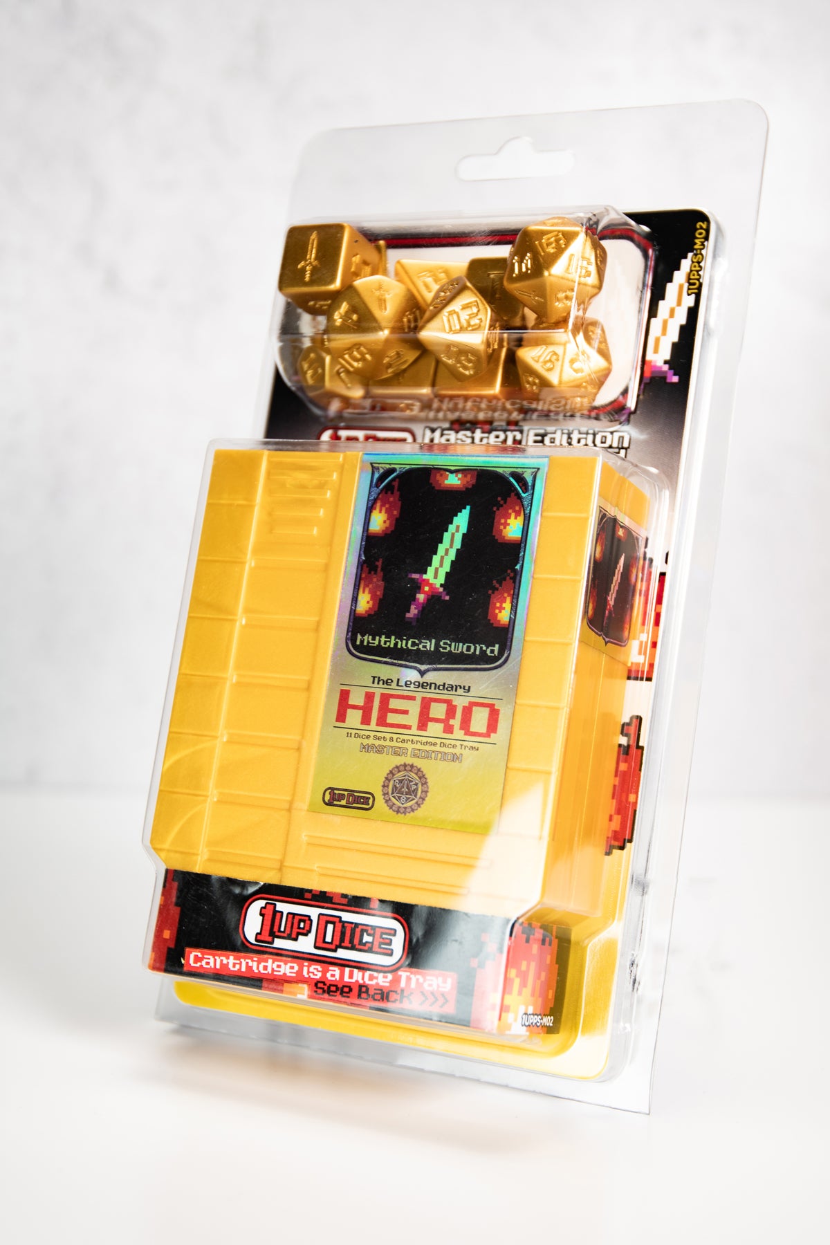 1UP-Dice Master Edition Mythical Sword polyhedral collection