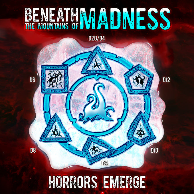 Beneath the Mountains of Madness Polyhedral Collection