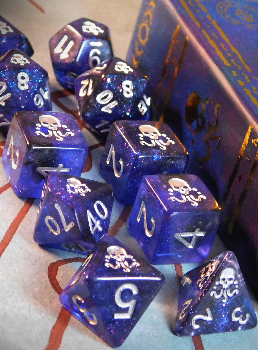 Seal of Yog-Sothoth Elder Dice - Mythic Cobalt Transcendence Edition