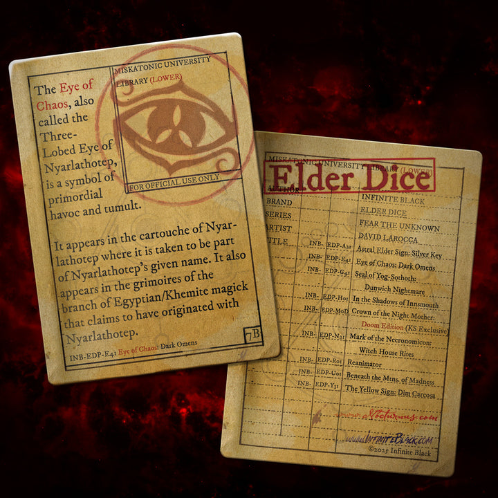 Eye of Chaos: Dark Omens Polyhedral Collection