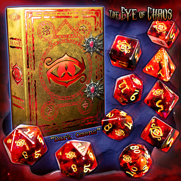 Eye of Chaos: Dark Omens Polyhedral Collection