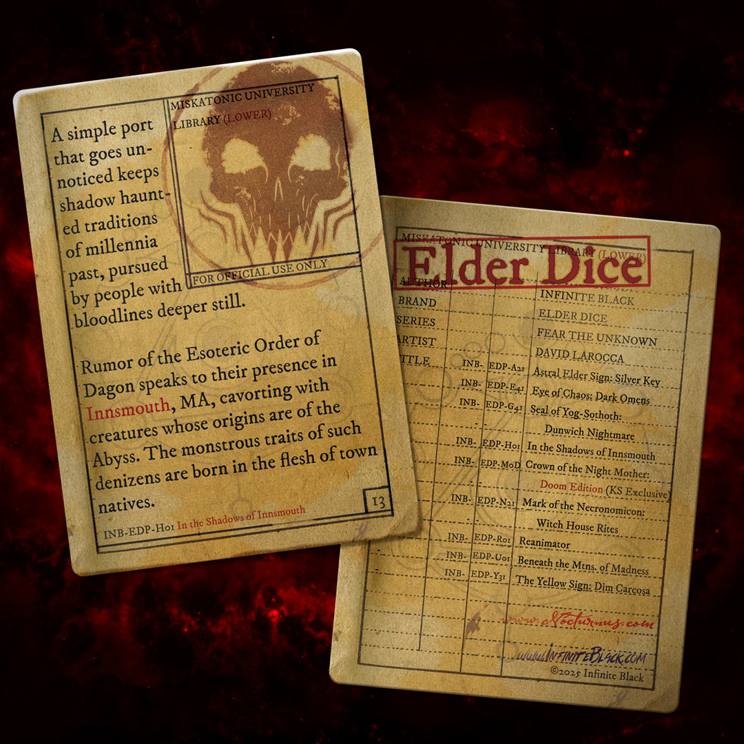 In the Shadows of Innsmouth Polyhedral Collection