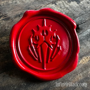 Crest of Dagon Wax Seal Pin