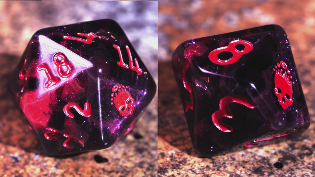 Mark of the Necronomicon: Witch House Rites Polyhedral Collection