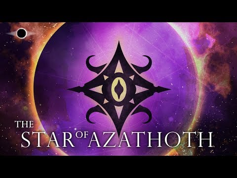 Star of Azathoth Dice - Nebula Polyhedral Set