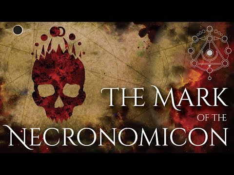 Mark of the Necronomicon Dice - Blood and Magick Polyhedral Set