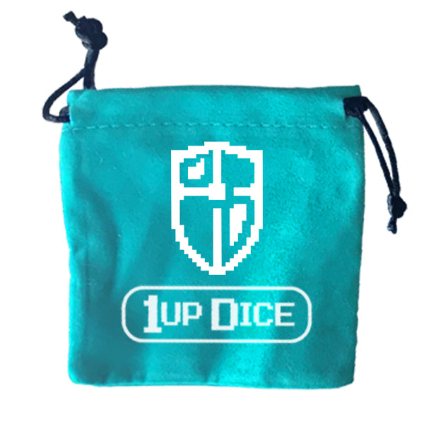 1UP-Dice Radiant Shield polyhedral set