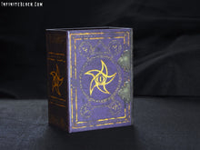 The Astral Elder Sign trading card deck box in purple