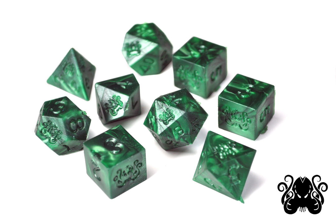 Complete Elder Dice Raw Collection - 3 Polyhedral Sets