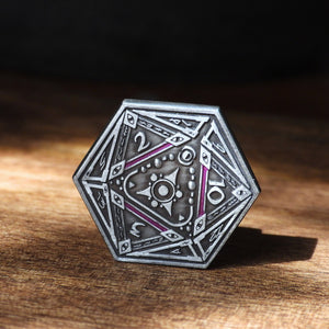 Sigil of the Dreamlands silver coin