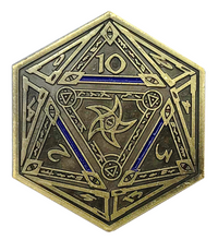 Gold Astral Elder Sign Coin
