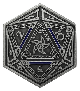 Silver Astral Elder Sign Coin