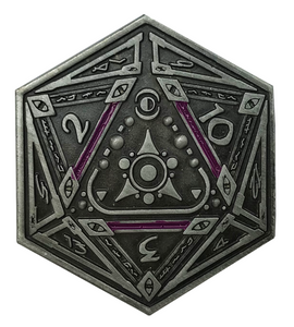 Sigil of the Dreamlands silver coin