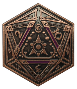 Sigil of the Dreamlands copper coin