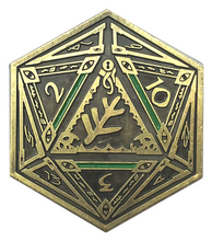 Gold Elder Sign Coin