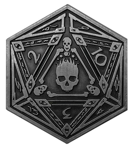 Silver Necronomicon Coin