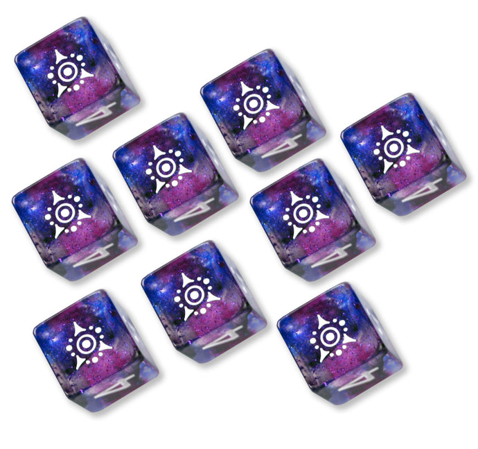 Sigil of the Dreamlands Elder Dice: Mythic Prismatic Infinity d6 Set