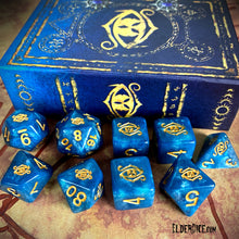 Eye of Chaos Dice - Nebula Polyhedral Set