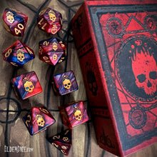 Mark of the Necronomicon Dice - Blood and Magick Polyhedral Set