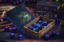 Elder Dice - Blue Astral Elder Sign Polyhedral Set