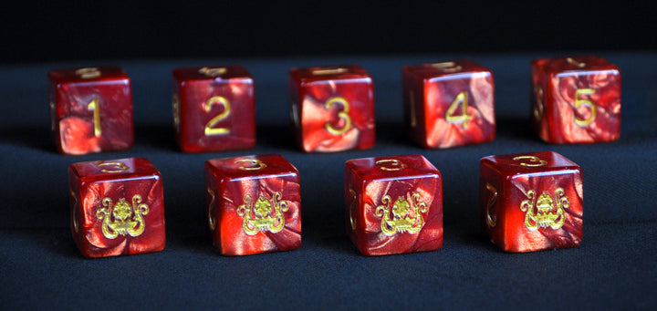 The Brand of Cthulhu d6 dice set