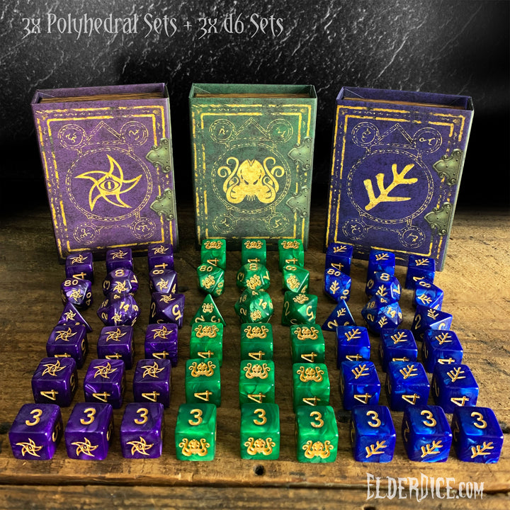 Elder Dice | alternate Ethereal Colors full collection