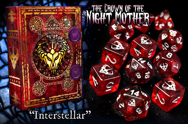 Crown of the Night Mother Elder Dice - Mythic Interstellar Edition