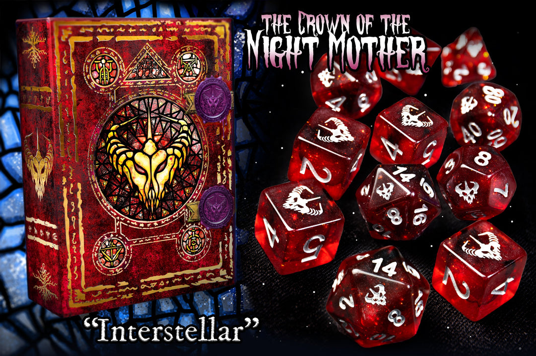 Mythic Elder Dice Interstellar Bundle + Slipcase
