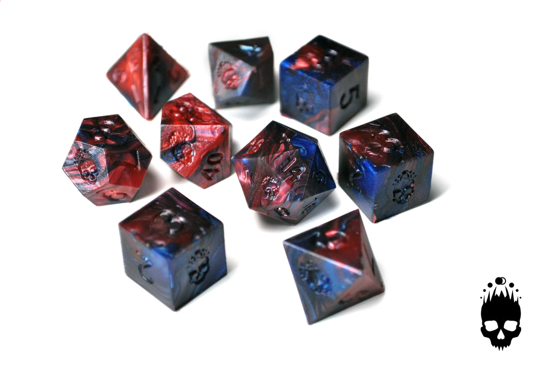 Complete Elder Dice Raw Collection - 3 Polyhedral Sets