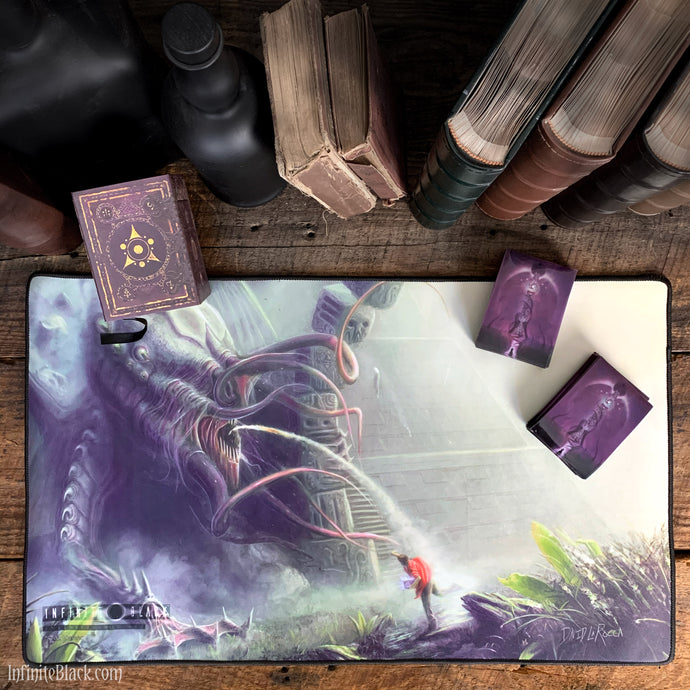 Star Spawn premium stitched-edge playmat