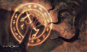 "Summoning by the Sea" Playmat