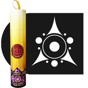 Ritual Candle Dice Tube