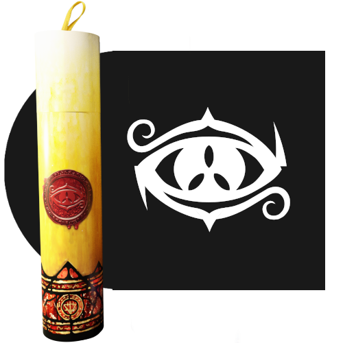 Ritual Candle Dice Tube