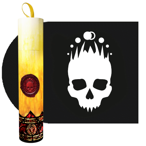 Ritual Candle Dice Tube