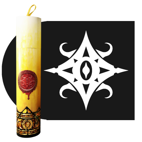 Ritual Candle Dice Tube