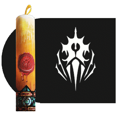 Ritual Candle Dice Tube