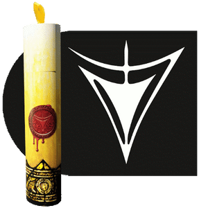 Ritual Candle Dice Tube