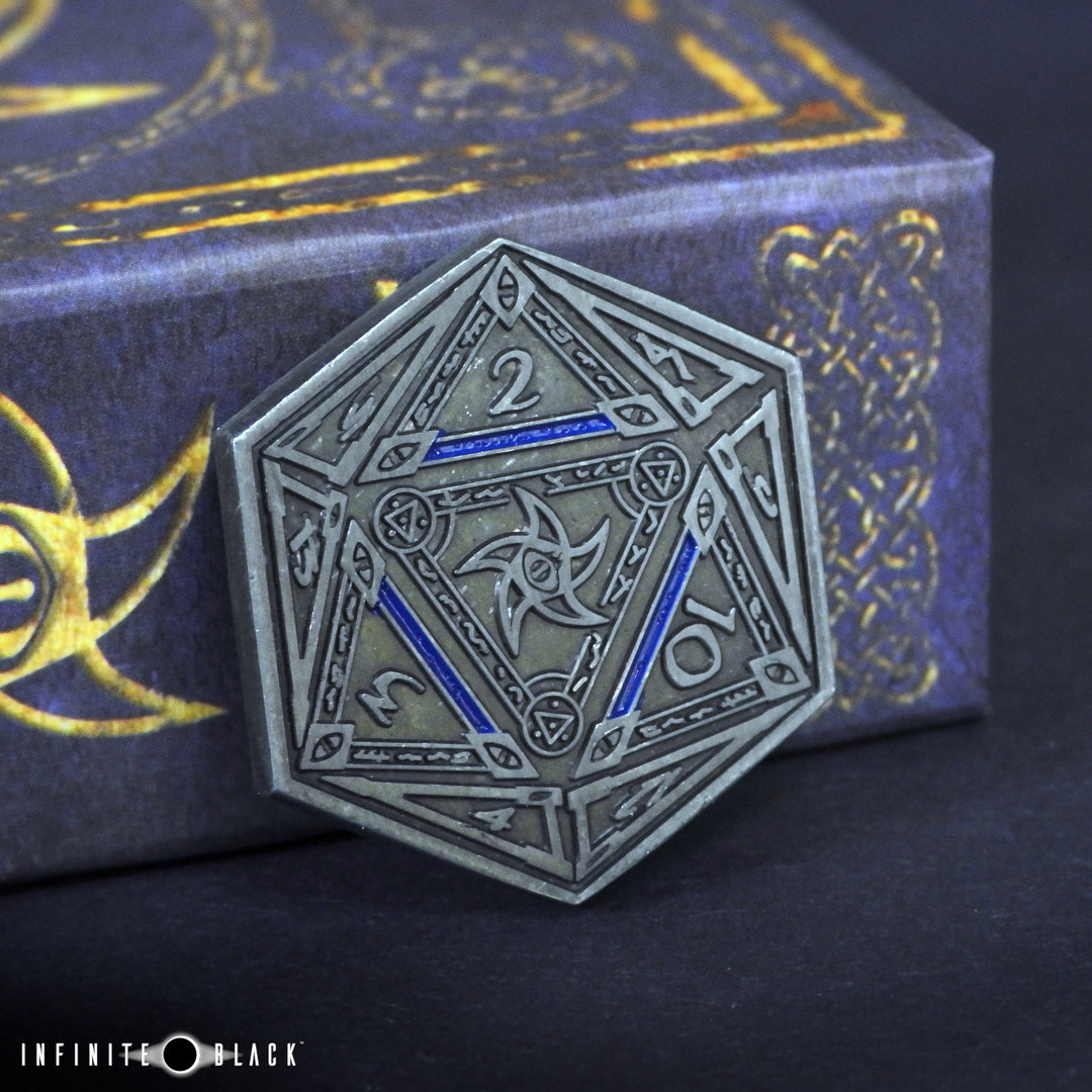 Silver Astral Elder Sign Coin