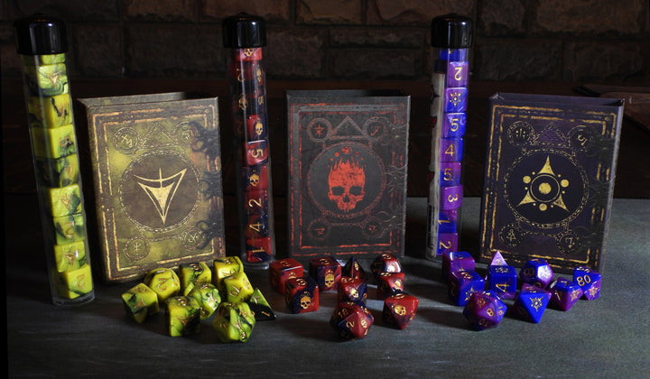 The Unspeakable Tomes Elder Dice bundle set