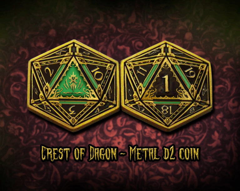 Crest of Dagon d2 Coin